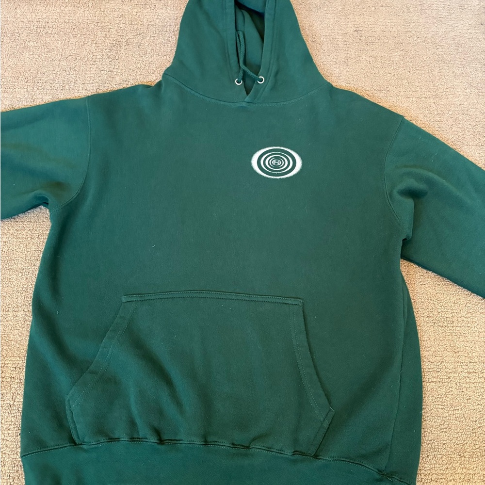 Green Louis Tomlinson Hooded Men's Sweater